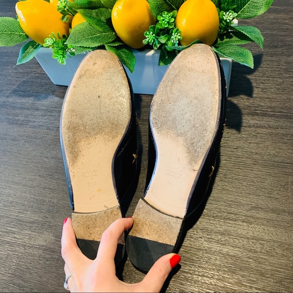 Gucci embroidered bee horsebit princetown slipper - Picture 2 of 8